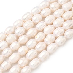Natural Cultured Freshwater Pearl Beads Strands&nbsp;PEAR-D003-01D-12