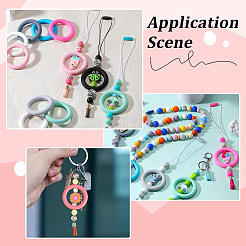 10Pcs 5 Colors Silicone Beads&nbsp;SIL-PA0001-50