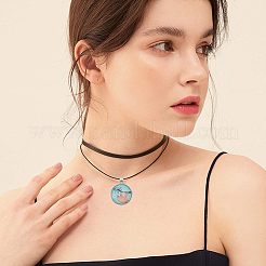 Alloy Glass Pendants&nbsp;PALLOY-CA0001-23