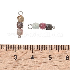 Natural Multicolor Tourmaline  Pendants&nbsp;PALLOY-JF05187