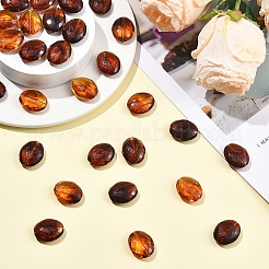 50Pcs Acrylic Beads&nbsp;OACR-YW0004-58