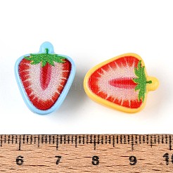 Printed Opaque Acrylic Beads&nbsp;OACR-N152-07