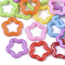 Opaque AS Plastic Linking Rings&nbsp;MACR-T039-017