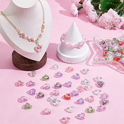 120Pcs Transparent Acrylic Beads&nbsp;OACR-SP0002-23