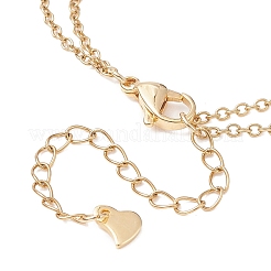 Natural Citrine Chips Beaded & Turtle Charms Double Layer Multi-strand Bracelet&nbsp;AJEW-AN00511-05