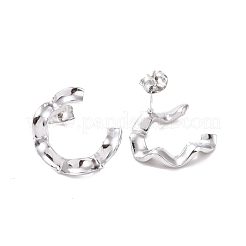 Non-Tarnish 304 Stainless Steel Stud Earring for Women&nbsp;EJEW-F287-03P