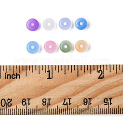 120Pcs 24G Baking Paint Imitation Jade Glass Beads&nbsp;DGLA-FS0001-25