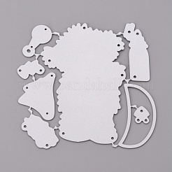 Bear Frame Carbon Steel Cutting Dies Stencils&nbsp;DIY-F050-20