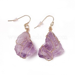 Natural Mixed Stone Dangle Earrings&nbsp;EJEW-F228-A