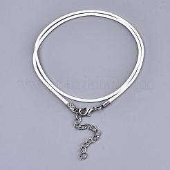 Waxed Cotton Cord Necklace Making&nbsp;MAK-S034-008