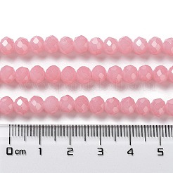 Baking Paint Imitation Jade Glass Bead Strands&nbsp;DGLA-A034-J6MM-A3