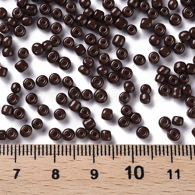 Baking Paint Glass Seed Beads&nbsp;SEED-S002-K18-1