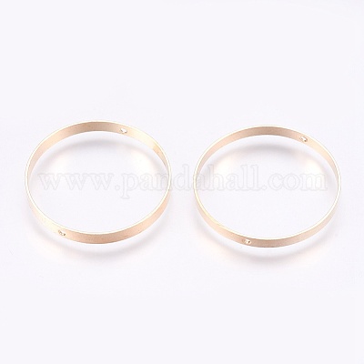 Brass Bead Frames&nbsp;KK-K232-02-02G-1