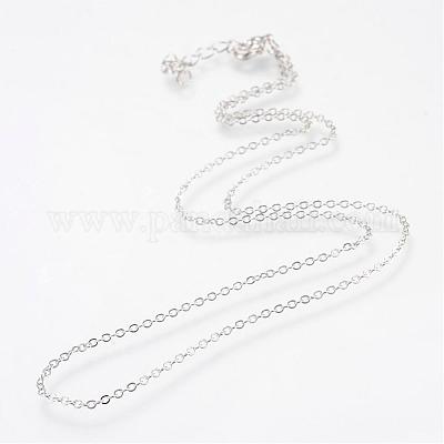 Iron Cable Chains Necklace Making&nbsp;MAK-R016-45cm-P-1