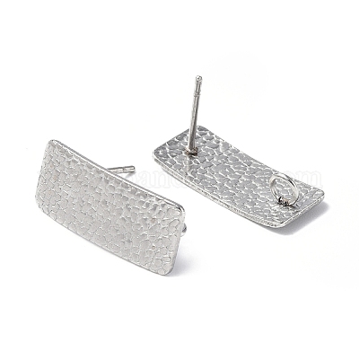 Non-Tarnish 304 Stainless Steel Stud Earring Finding&nbsp;STAS-B034-05P-1