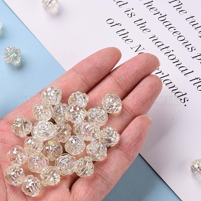 Transparent Acrylic Beads&nbsp;TACR-S154-33C-205-1