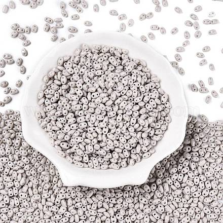 Baking Paint Glass Seed Beads SEED-T006-03Y-1