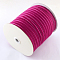 1/4 inch Single Face Velvet Ribbon, Medium Violet Red, 1/4 inch(6.5mm), about 200yards/roll(182.88m/roll)