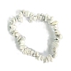 Natural Howlite Stretch Bracelets&nbsp;PW-WG56138-40-1