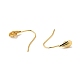 Brass Earring Hook&nbsp;KK-C003-01G-2