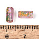 Picasso Transparent Glass Bugle Beads&nbsp;SEED-N010-02E-3