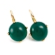 Glass Dangle Earrings&nbsp;EJEW-L228-18-2
