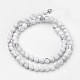 Natural Howlite Beads Strands&nbsp;G-D809-10-6mm-2