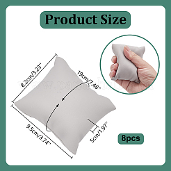 PU Leather Watch Display Pillows&nbsp;DIY-WH0816-095B