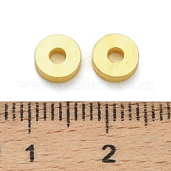 Flat Round Brass Beads&nbsp;KK-A276-06G