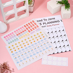 2025 365 Days Calendar Planner Sheet&nbsp;AJEW-TAC0034-12