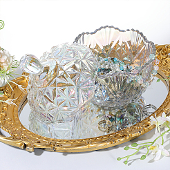 Glass Candy Storage Box&nbsp;HOUS-WH0007-008A