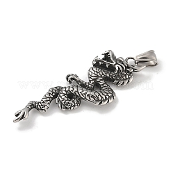 Retro 304 Stainless Steel Big Pendants&nbsp;STAS-Z097-07AS