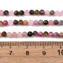 Natural Multicolor Tourmaline Beads Strands&nbsp;X-G-R362-11