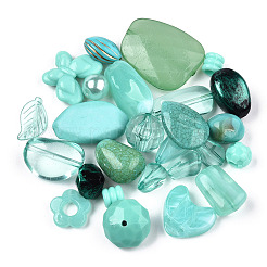 Transparent/Opaque Acrylic Beads&nbsp;MACR-TAC0001-23G