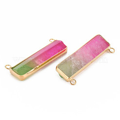 Natural Quartz Crystal Connector Charms&nbsp;G-N326-111