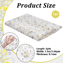Polyester Embroidered Mesh Fabrics&nbsp;DIY-WH0622-616B