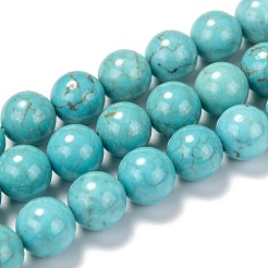 Natural Magnesite Beads Strands&nbsp;G-L555-02-8mm-A