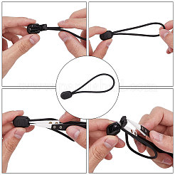 180Pcs 9 Style Plastic Cord Ends&nbsp;KY-CA0001-56