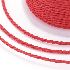 Round Waxed Polyester Cord&nbsp;YC-G006-01-1.0mm-15