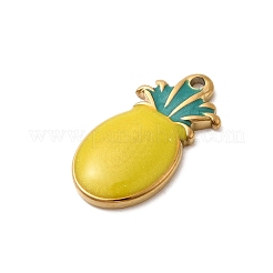 304 Stainless Steel Enamel Pendants&nbsp;STAS-B113-13G-01