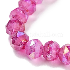 Baking Paint Glass Beads Strands&nbsp;GLAA-H032-05-05