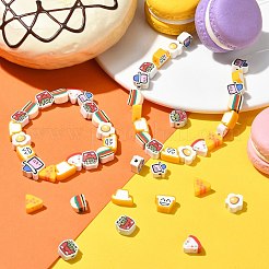 200Pcs 8 Styles Handmade Polymer Clay Beads&nbsp;CLAY-CJ0001-88