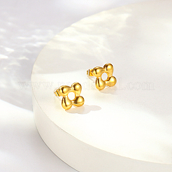 304 Stainless Steel Stud Earrings for Women&nbsp;FU8032-1