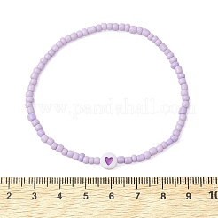 Glass Seed Beads Stretch Bracelets&nbsp;BJEW-JB13539