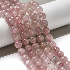 Natural Strawberry Quartz Beads Strands&nbsp;G-L595-C03-04