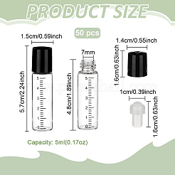 Empty Portable Glass Roller Ball Bottles&nbsp;MRMJ-WH0112-08