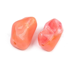 Opaque Acrylic Imitation Gemstone Beads&nbsp;OACR-G064-01A