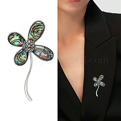 Saint Patrick's Day Shell Brooch&nbsp;PW-WG15608-01