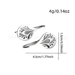 Zinc Alloy Dangle Earrings&nbsp;FS-WG591E0-01
