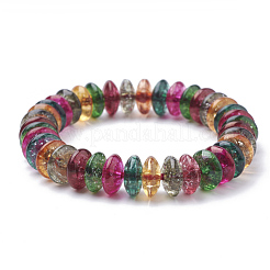Synthetic Quartz Stretch Bracelets&nbsp;G-S285-17-1
